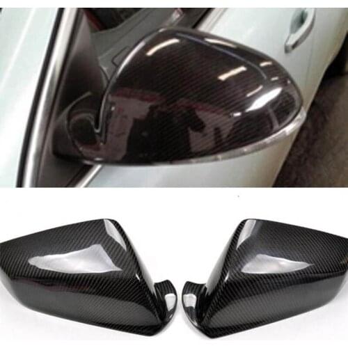 New Carbon Fiber Car Side Door View Mirrors Replacment Cover For Buick LaCrosse 2009-2015