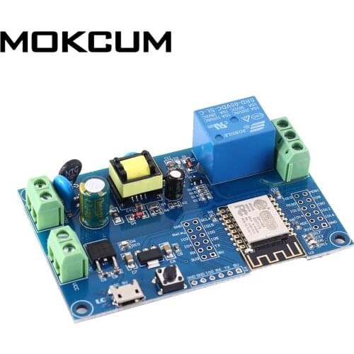 AC 220V DC 12V WIFI Relay Switch ESP-12F Remote Control Smart Home ESP8266 Relay Module