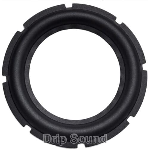 2pcs 10" inch 255mm Speaker Rubber Surround Edge Subwoofer Woofer Surround Circle Repair Parts
