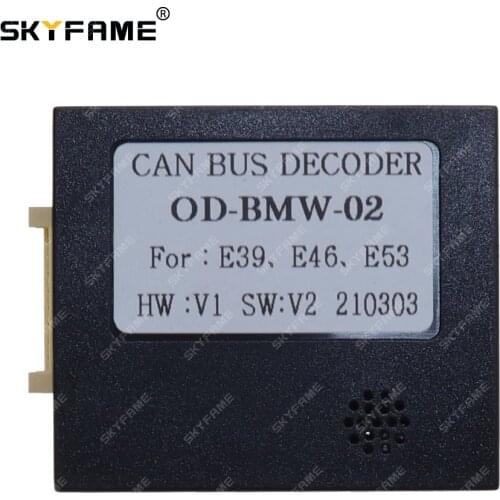 SKYFAME Car canbus box for BMW E39 E46 E53 DECODER