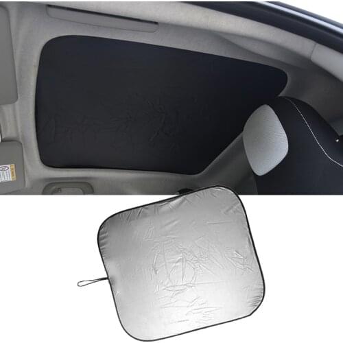 For Smart Fortwo 451 453 2009-2020 Glass Sunroof Sun Shade Net Car Roof Sunshade Cover Sunblind Sun Protection for Car Fortwo