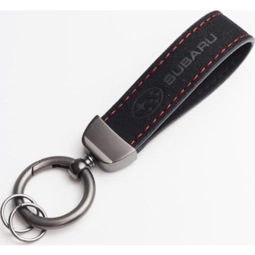 High-grade Car Styling Business Key Chain Rings For Subaru Fur Keychain Keyfob Interior Parts Small Gifts From 4S Shop