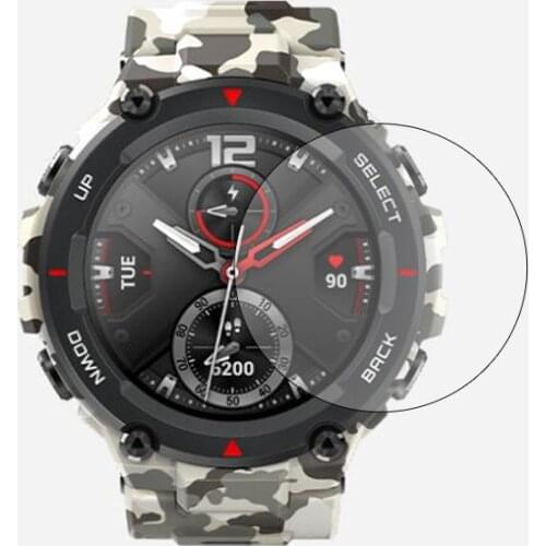 Tempered Glass Protective Film For Xiaomi Smartwatch Huami Amazfit T-Rex T rex Smart Watch Screen Protector Cover Protection