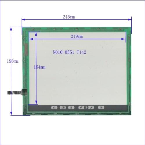 ZhiYuSun POST Touch Screen 245*198 industry applications N010-0551-T142 FOR Fujitsu