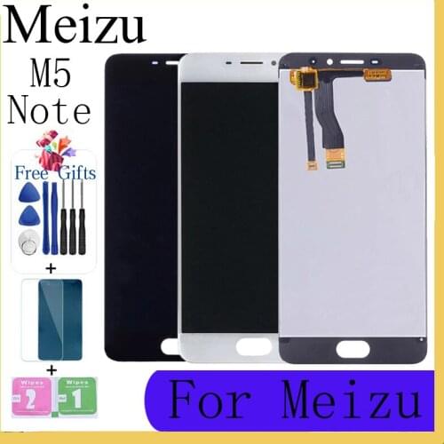 For Meizu M5 Note 5 M621Q M621M M621C M621H LCD Screen Display Touch Digitizer With Frame With Free Tempered Film and Tools