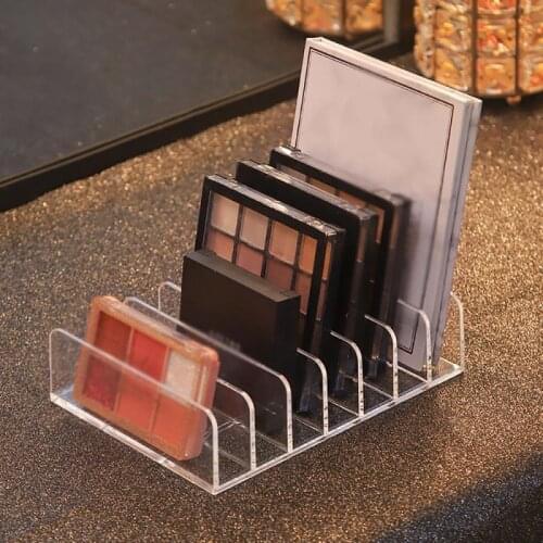 1Pc Eyepowder Storage Eyeshadow Palette Organizer Tray Cosmetics Rack Makeup Tools Compartment Holder For Women