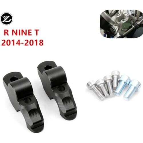28mm Handle Bar Clamp Raised Extend Handlebar Mount Riser For BMW R Nine t RNine t R9T RNinet R Ninet 2014 2015 2016 2017 2018