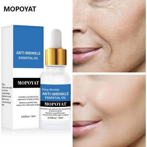 Anti-Aging Face Essential Oil Reduce Wrinkles Fine Lines Firming Lifting Serum Improve Dryness Moisturizing Whitening Skin Care