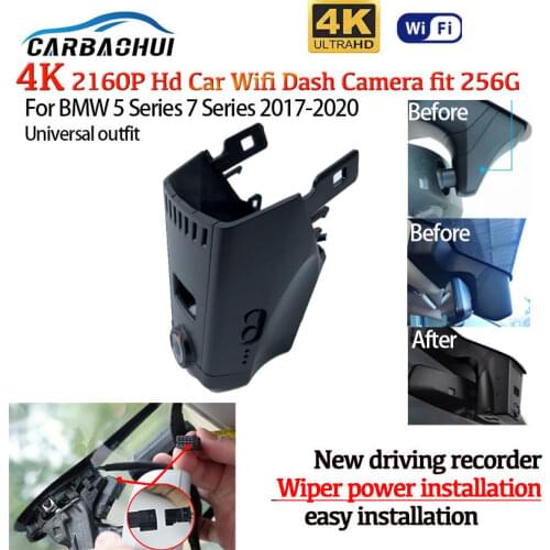 New Easy Installation Car Wifi Video Recorder Dash Cam Camera For BMW 5 Series 7 Series 2017-2020 Universal outfit CCD full HD