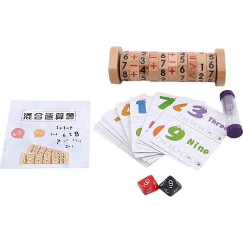 Wood Speed Calculator Develop Childrens Intelligence Universal With Hourglass Intellectual Education Puzzle Preschool Kids
