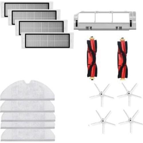 For Xiaomi-Robot Vacuum Cleaner Mijia 1C 2C, Main Brush, Side Brush, Hepa Filter, Mop Cloth, Accessory Parts