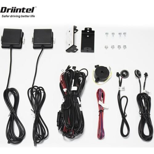 Driintel Blind zone monitoring system lane changing assistant system overtaking alarm can detect pedestrians and motorcycles