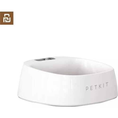 Youpin PETKIT Pet Fedding Bowl Automatic Weighing Food Dog Food Bowl Digital Feeding Bowl Stand Dog Feeder Drinking Bowls