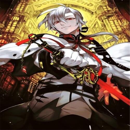 Cosplay Anime Seraph of the end Ferid Bathory Wonderful Wood Sword Prop Role Playing Ferid Bathory Wood Weapon Katana 105cm