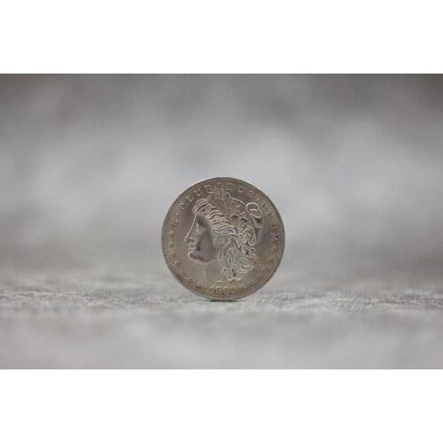 Copper Morgan Dollar (3.8cm Dia) Magic Tricks,Coin,Props,Accessories,Appearing/Disappearing,Illusion,High Quality