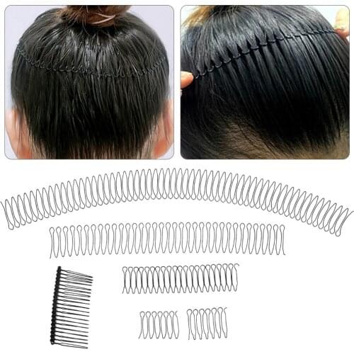 Fashionable And Durable U-shaped Invisible Hair Clip Shredded Hair Sorting Artifact Fixed Hair Band Suitable For Women And Girls