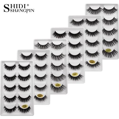New 20 lots wholesale price mink false eyelashes hand made false eyelash natural long 3d mink lashes makeup natural false lashes