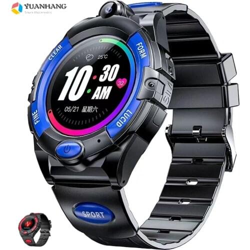 Smart 4G Video Call Watch Man Student Kids Child Heart Rate Blood Pressure Monitor GPS WIFI Trace Locate Camera Phone Smartwatch