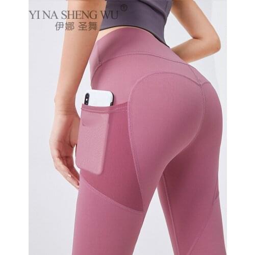 Yoga Pants Women with Pocket Plus Size Leggings Sport Girl Gym Leggings Women Tummy Control Running Tights Female Fitness Pants