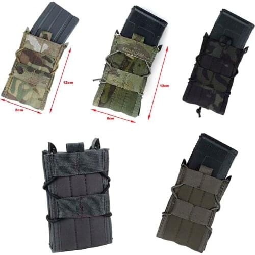 TMC TC 556 Pouch Single M4 Mag Pouch for Tactical Vest Molle System MC/MCBK/RG/MTP/CB