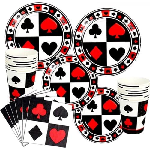 Casino Playing Card Las Vegas Party Decoration Hen Bachelorette Party Supplies Casino Balloons Birthday Party Decorations Adult