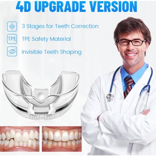 Anti Snoring Bruxism Mouth Guard 3 Stages Dental Orthodontic Braces Teeth Retainer Sleeping Guard Bruxismo Snoring Mouth Guard