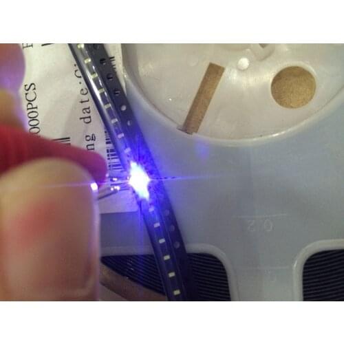 500Pieces/lot FOR LED lamp bead 0603 white white hair SMD lamp bead 15000K bl-hz336g-l8-trb 100%NEW