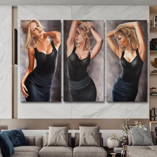 Abstract Canvas Poster Sexy Girl Canvas Painting Sex Women Poster Prints Wall Art Pictures for Living Room Home Decor Wall Art