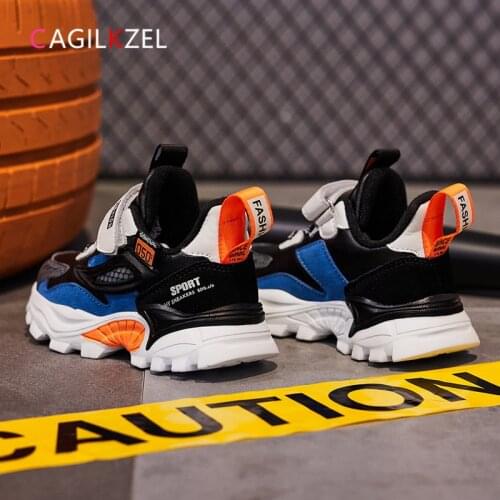 CAGILKZEL Autumn Childrens Shoes Comfortable Sports Shoes for Boys High Quality Running Sneakers Kids Shoes Chaussure Enfant