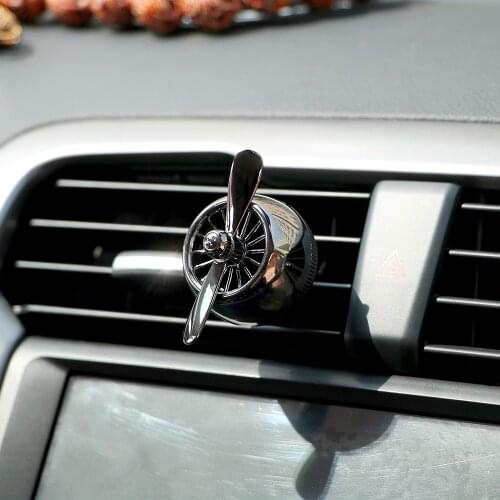 1 Piece Car Air Vent Perfume Air Freshener Air Force 2 Solid Fragrance Car-styling Clip Auto Decors