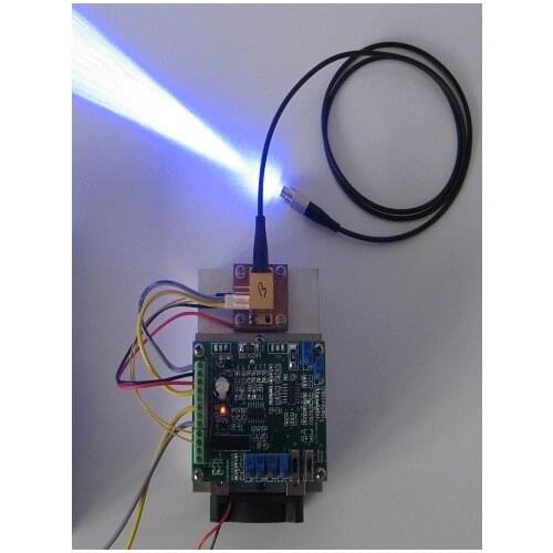 DIY fiber 1W blue laser module, OEM 0.1-3W, drive circuit, simple module