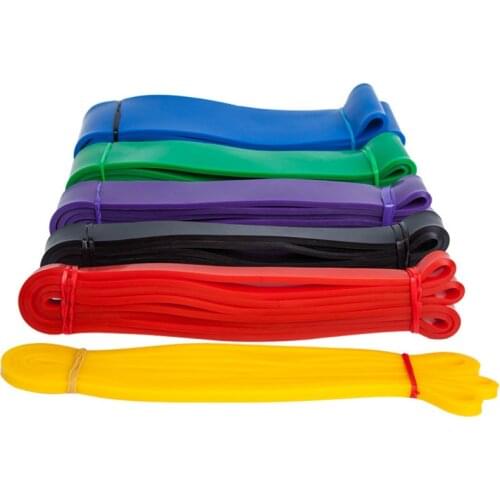 208cm Resistance Band Elastic Band Strength Pilates Yoga Rubber Loop Home Workout Fitness Equipment Exercise Training Expander