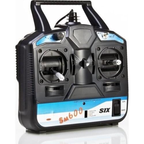 Flysky FS-SM600 6CH Rc Simulator Support G6 G7 XTR FMS For 3D Helicopter Airplane Gilder Fix-wing mode 2