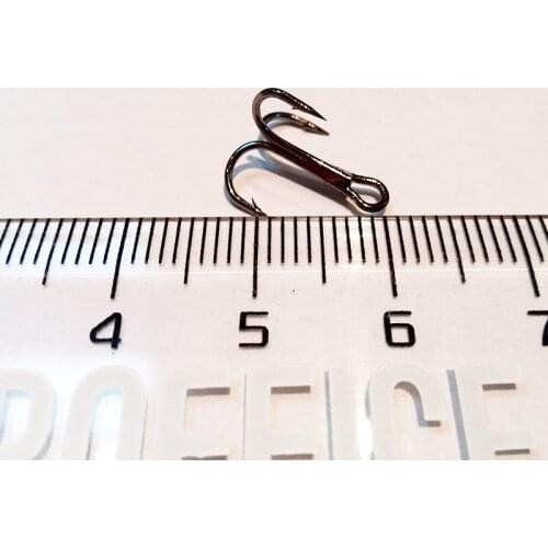 2017 hot treble hooks size 12# quantily 500pc s/lot new hook high carbon steel