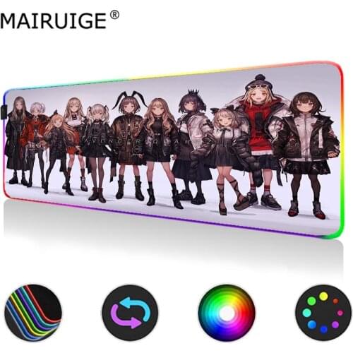 My Hero Academia Season 4 Mouse Pad Large Gaming Pads DIY Custom MousePad RGB Computer Mat Led Keyboard Pad 900x400mm/70x30cm