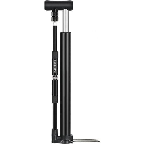 Bicycle Pump Portable 120PSI Aluminium Alloy High Pressure Cycling Pump Air Inflator Mini High Pressure for Outdoor Travel