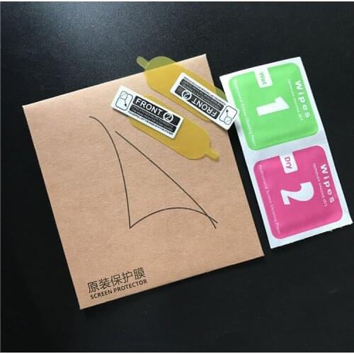 With package For Xiaomi Mi Band 3 Screen Protector for Xiaomi Mi Band 3 Smart Wristband Protective Film