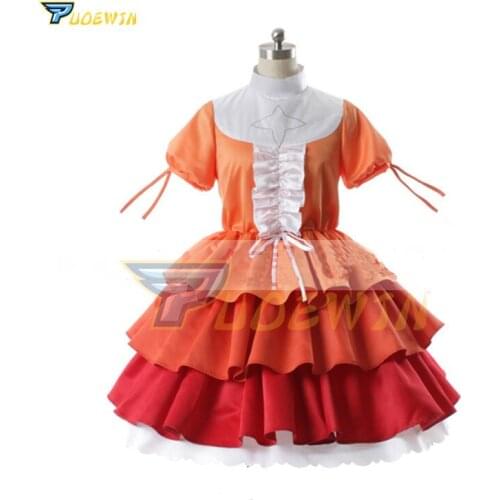 Anime Tsukimonogatari Yotsugi Ononoki Monogatari Cosplay Costume