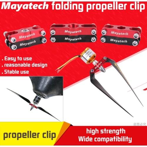Mayatech Folding Propeller Seat/Propeller Clamp/Propeller Seat Suitable for Fixed Wing Threaded Propeller Shaft