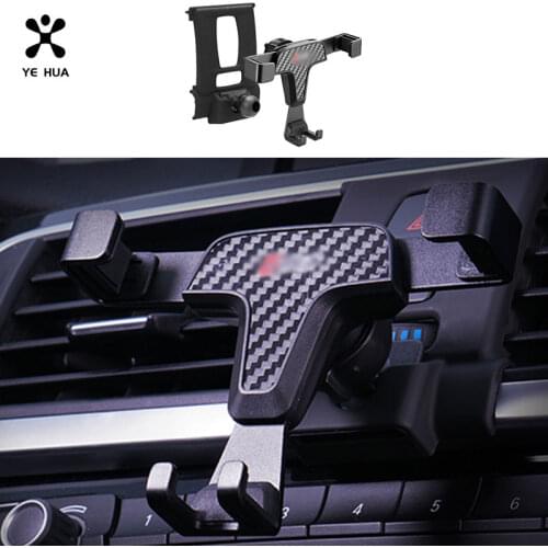 Specialized Phone Holder For BMW F30 F31 F34 3 Series 13-19 Carbon Fiber Customized Aromatherapy Car Accessories