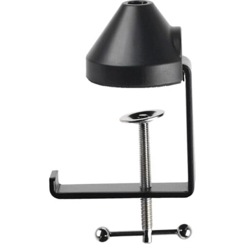 Universal Table Mount Clamp Heavy-Duty Cantilever Bracket Clamp for Microphone Suspension Boom Scissor Arm Stand Holder 50LA