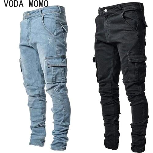 VODA MOMO Men's Cargo Jeans