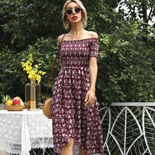 YUAZHOQI Summer Wrap Dresses