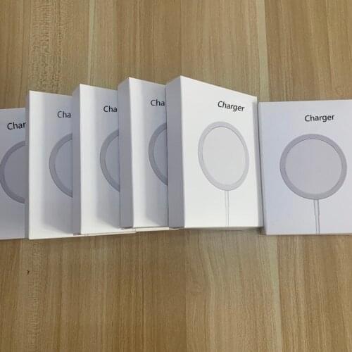 For Apple Macsafing Charger For iPhone 12Mini 12Pro 12 Pro Max Macsafe Wireless Chargers Strong Magnetic 15W Fast Charging Dock