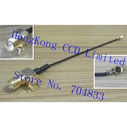 10cm Extension Cable RP-SMA Female Right Angle Cable pin Screw thread outside