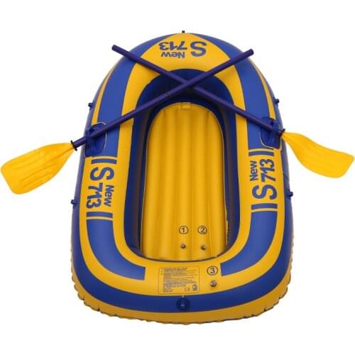 30 Silk Thickened PVC Film Material Approved Load 80KGS713 Model Single Inflatable Boat Kayak