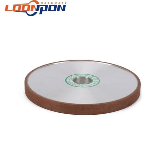 200MM Diamond Grinding Wheel Resin Bond Disc Grinder Cutter Power Tool for Carbide Abrasive Rotary Tool Thickness 10/12/16/20mm