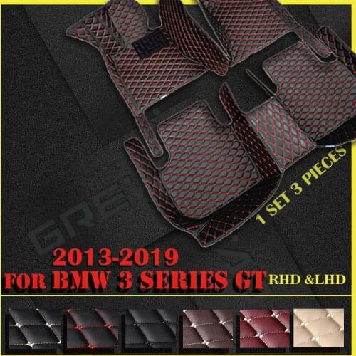 Car floor mats for BMW 3 series GT F34 320i 328i 335i 330i 2013 2014 2015 2016 2017 2018 2019 Custom auto foot Pads automobile