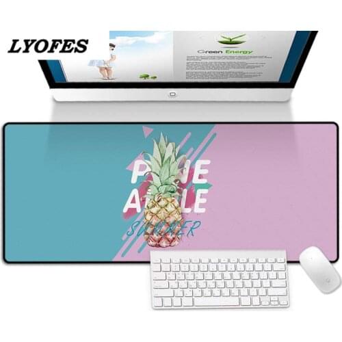 Large Deskpad Cartoon Printed Gaming Cute Mouse Pad Kawaii Desk Mats for Gamer Home Keyboard PC Computer Office Accessories