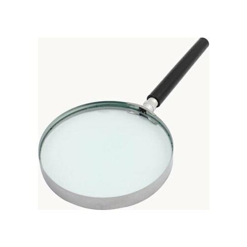 100mm Lens 3X Handheld Magnifier Read Magnifying Glass Jewelry Loupe